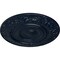 Ekena Millwork Biddix Ceiling Medallion (Fits Canopies up to 7 1/2"), 20 7/8"OD x 1 1/4"P, Midnight Dream CM20BXMDF - alternate 3